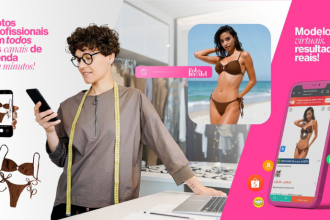 FotoModel aposta em um estilo futurista e funcional, combinando estética de alta performance com versatilidade visual.