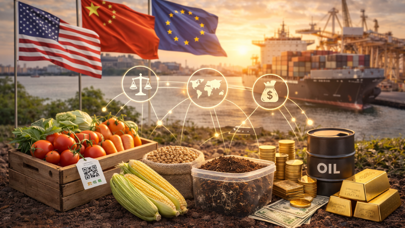 Commodities do agronegócio afetadas pela política comercial, avalia Aldo Vendramin.