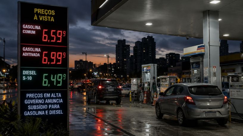 Subsídio para gasolina e diesel: como a intervenção do governo busca conter alta dos combustíveis em cenário de instabilidade global