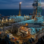 Petróleo e inteligência artificial: como os gêmeos digitais estão transformando as plataformas da Petrobras